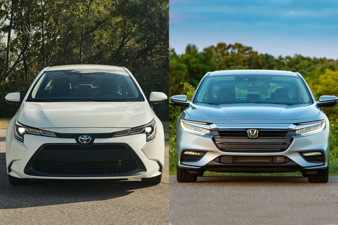 2020 Toyota Corolla Hybrid vs. 2020 Honda Insight