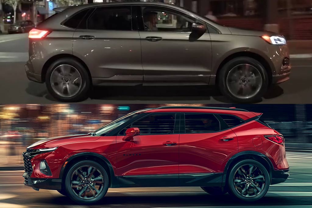 2019 Ford Edge vs. 2019 Chevrolet Blazer: Which Is Better?