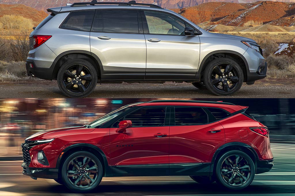 2019 Honda Passport vs. 2019 Chevrolet Blazer: Which Is Better?