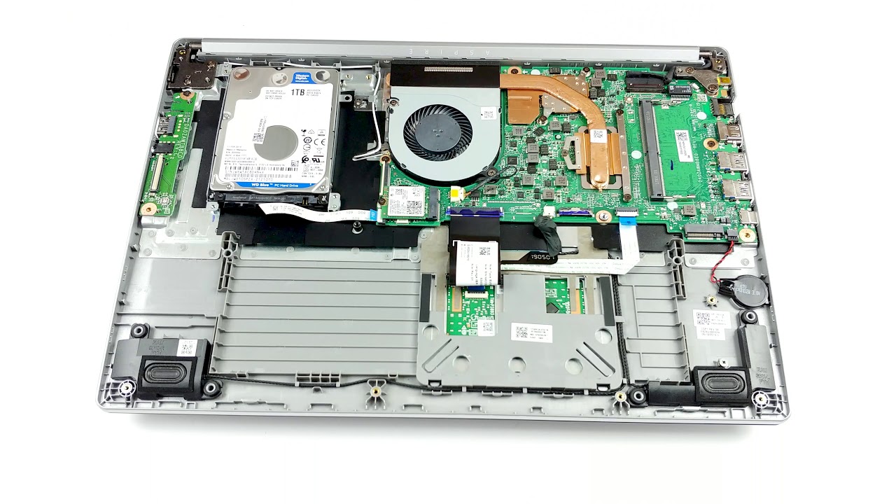 Acer Aspire 5 (A515-54G) – disassembly and upgrade options | GearOpen