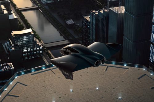 Porsche enters flying car race – with Boeing