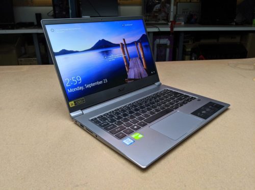 Acer Swift 3 (2019) (SF314-55G-78U1) review: This midrange notebook PC hides Nvidia graphics power
