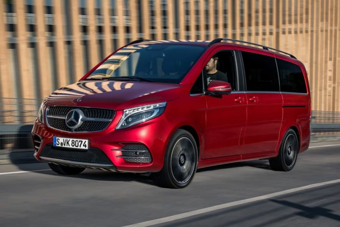 Pricing announced for facelifted Mercedes-Benz V-Class