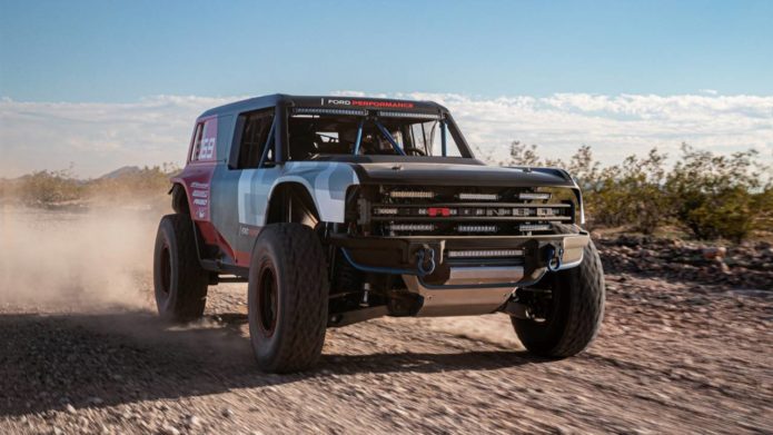 New Ford Bronco R race prototype teases 2020 reveal of long-awaited truck