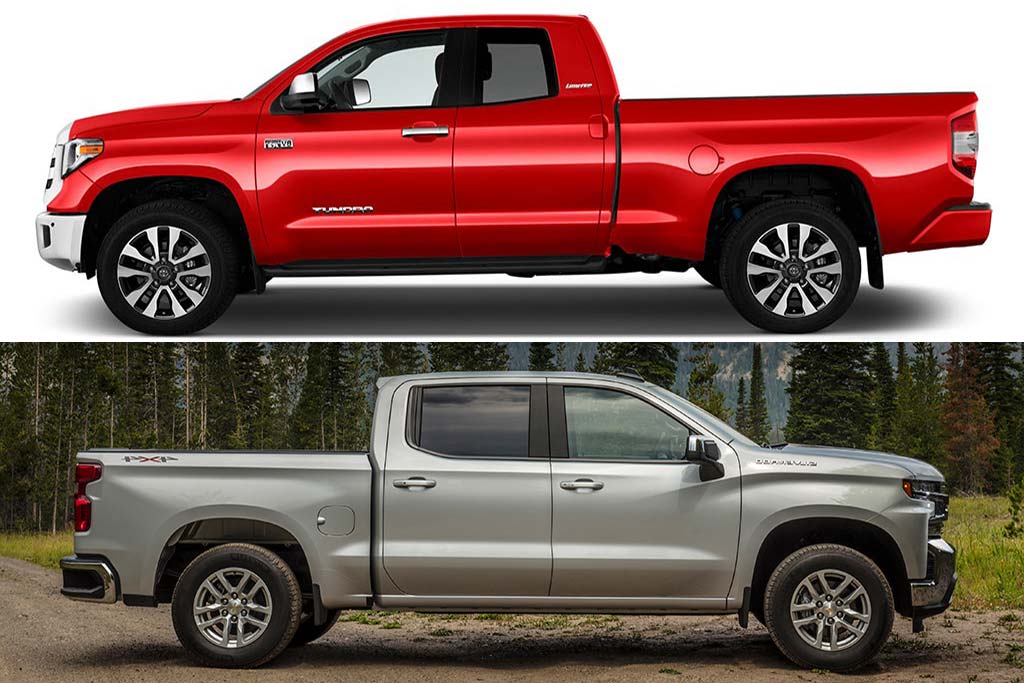 2020 Chevrolet Silverado vs 2020 Toyota Tundra