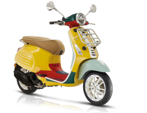2020 VESPA PRIMAVERA SEAN WOTHERSPOON SCOOTER FIRST LOOK