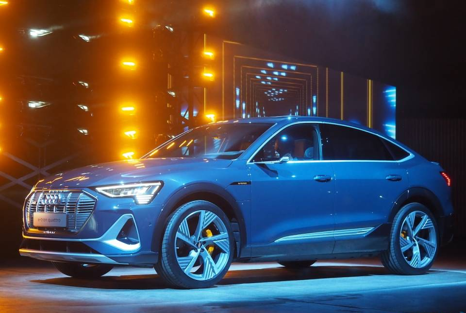 2020 Audi e-tron Sportback revealed as electric 4-door coupe