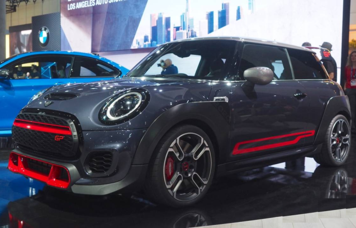 MINI John Cooper Works GP is a two-seater hot hatch that shouts its 306 HP