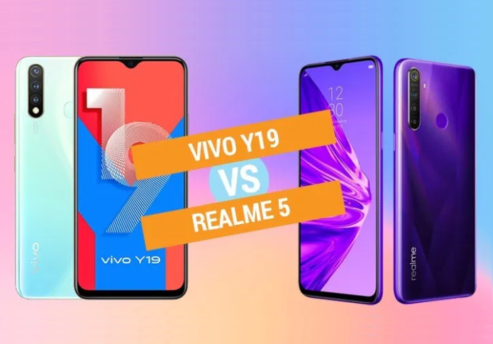 Vivo Y19 vs Realme 5 specs comparison