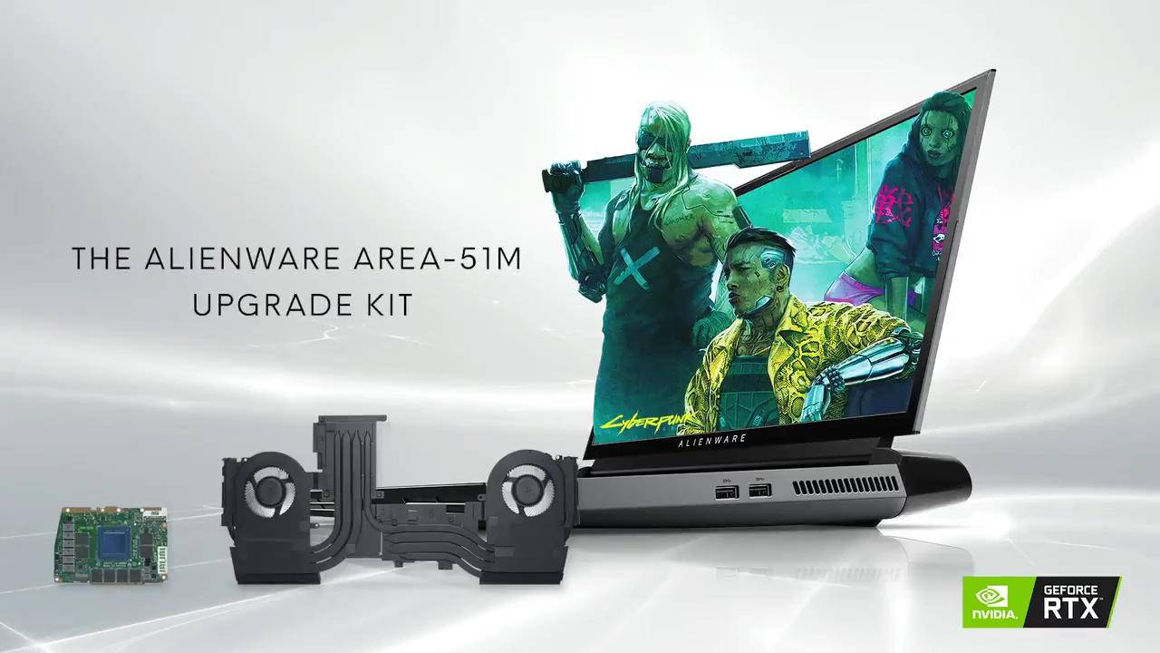 Alienware Area51m GPU upgrade kit fulfills a longtime dream