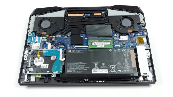 Inside HP Pavilion Gaming 15 2019 – disassembly and upgrade options