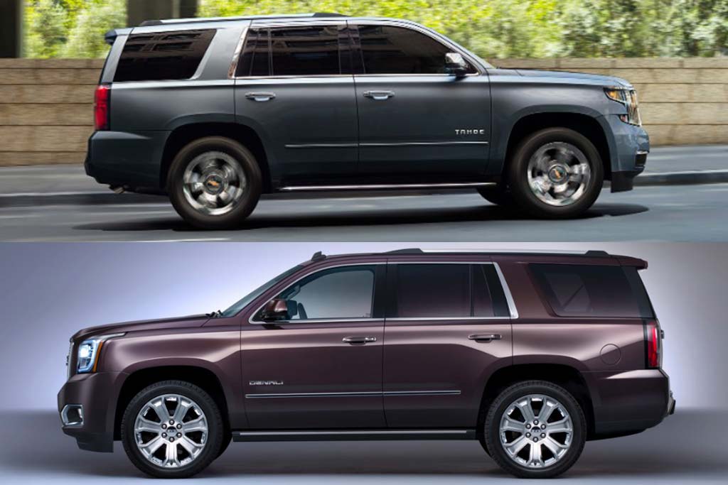 2020 Chevrolet Tahoe vs. 2020 GMC Yukon What's the Difference