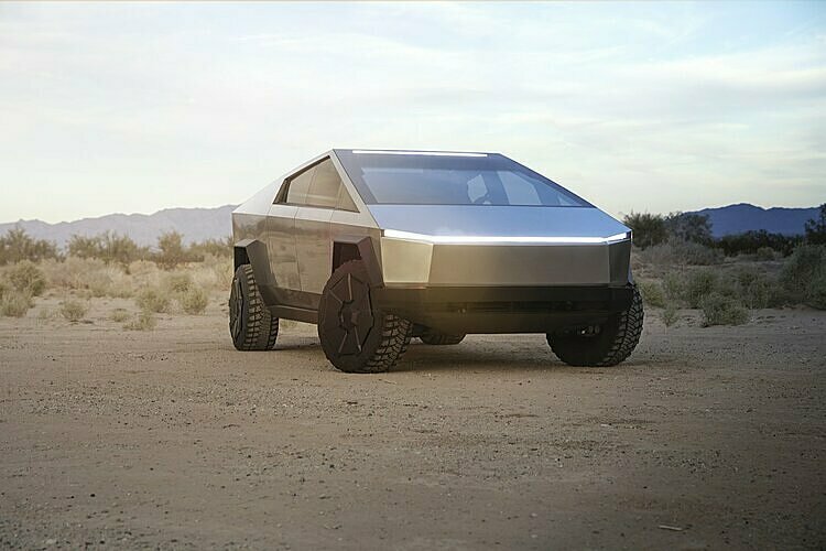 Tesla Cybertruck review: Kantiger pickup truck in Bladerunner design