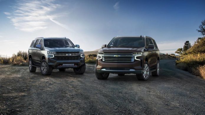 2021 Chevrolet Suburban and Tahoe debut with new style