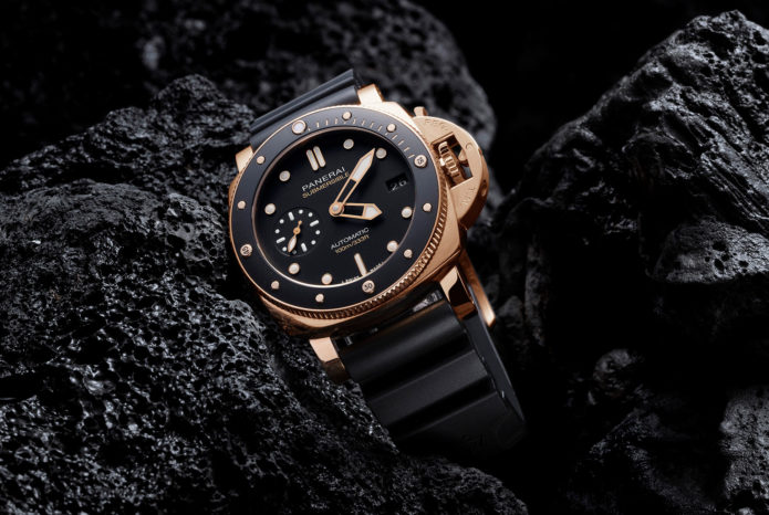 Panerai’s Goldtech Gives Its Submersible Glint and Grit