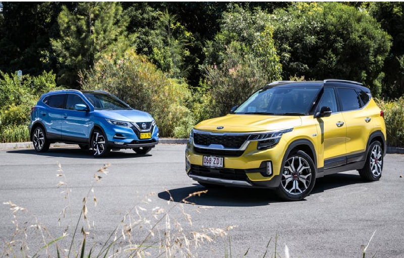 2019 Kia Seltos GT-Line v Nissan Qashqai Ti comparison: Kia's new Seltos takes on a market face in the Qashqai