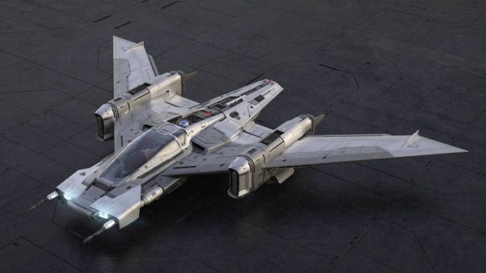 Porsche Tri-Wing S-91x Pegasus is a Star Wars ship you won’t see in the film