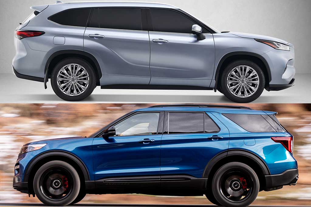 2020 Toyota Highlander vs. 2020 Ford Explorer: Which Is Better