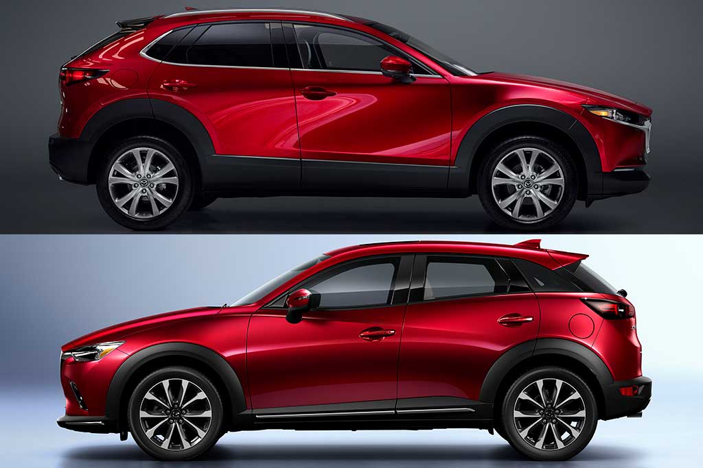 2020 Mazda CX30 vs. 2020 Mazda CX3 What's the Difference?