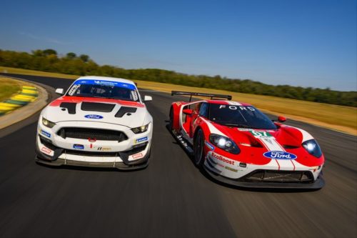 We Uncork Ford’s Mustang GT4 and GT GTLM Racers on VIR