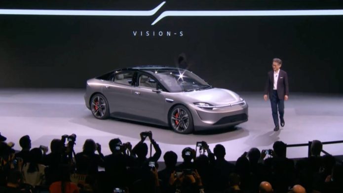 Sony Vision-S is a surprise car showcase of automotive tech
