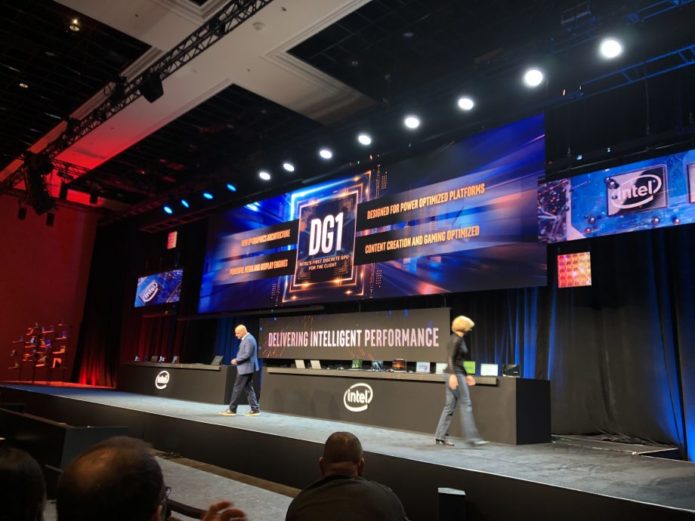 Look out Nvidia and AMD, Intel reveals DG1 discrete graphics card at CES 2020