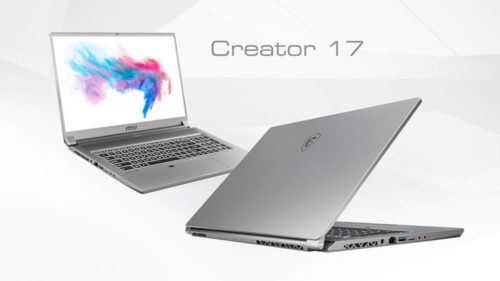 MSI Creator 17 with Mini LED HDR 1000 display targets photographers