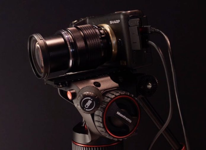 Sharp 8K Micro Four Thirds Camera at CES 2020