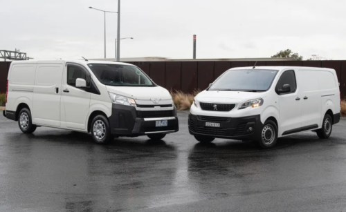 2019 Toyota HiAce v Peugeot Expert comparison