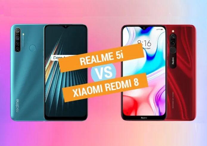 Realme 5i vs Xiaomi Redmi 8 Specs Comparison