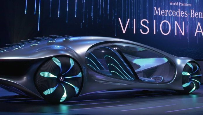 Mercedes VISION AVTR is a wild concept car inspired by “Avatar”
