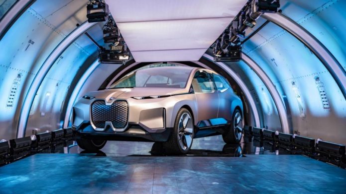 The BMW iNEXT electric SUV has two big plans for 5G