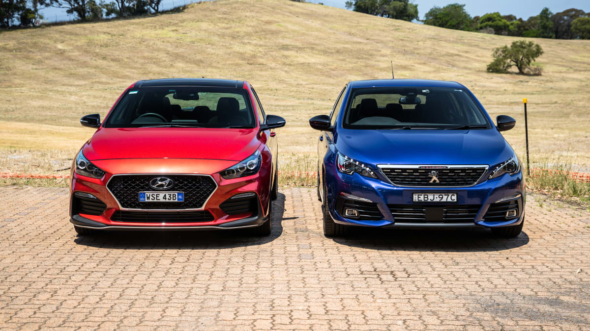 Korea v France: Warm-hatch wrestling match - 2020 Hyundai i30 N Line Premium v Peugeot 308 GT