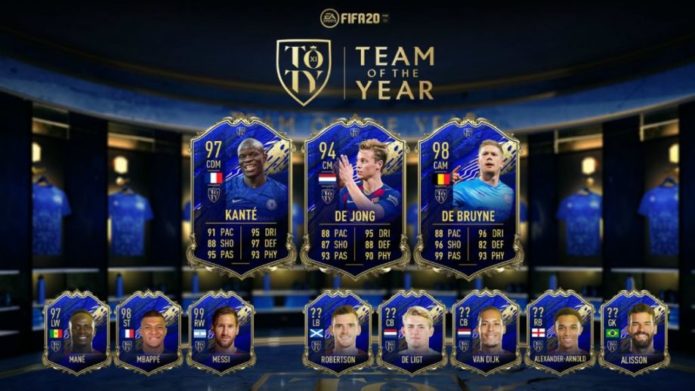 FIFA 20: Team of the Year – All the players and stats you need to know