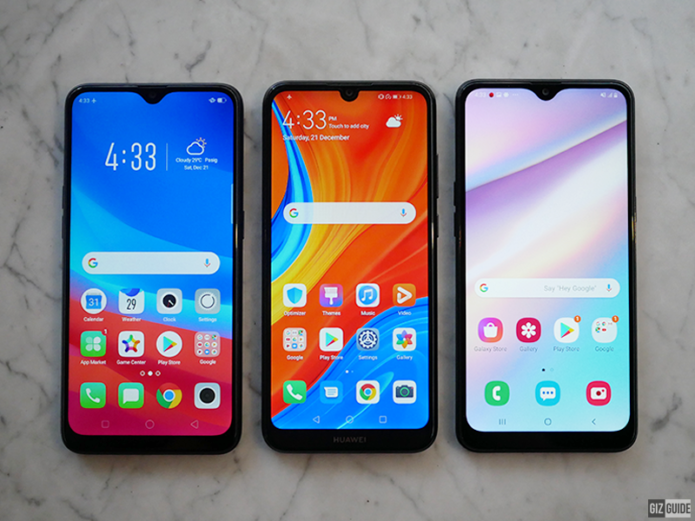Huawei Y6S vs Samsung Galaxy A10s vs OPPO A5s: Which budget phone should you get?
