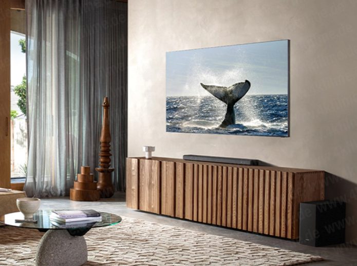Samsung frameless TV photos leak, could be first to get 8K certification