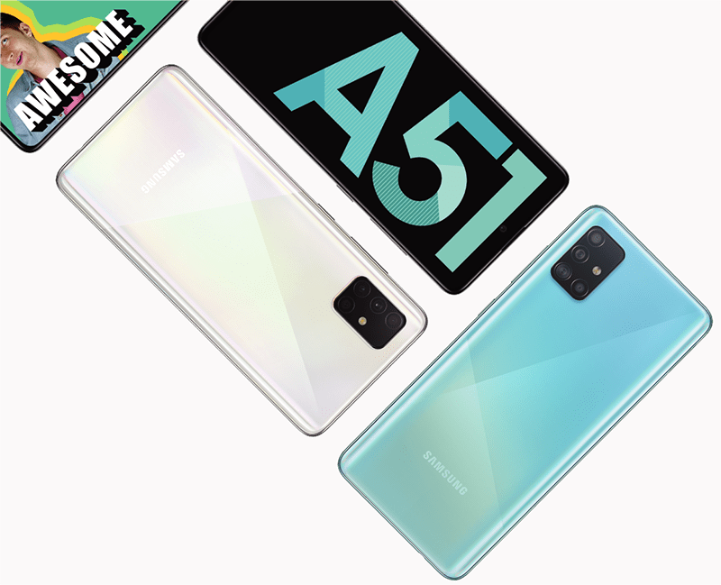 Samsung Galaxy A51 in for review