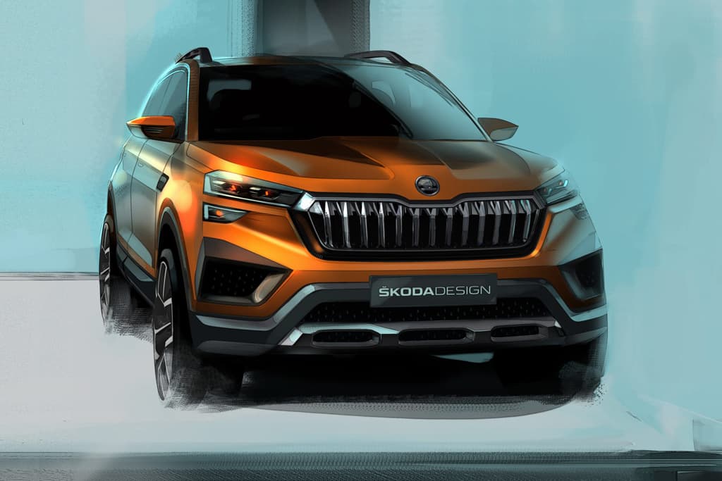 Skoda Vision IN concept busts out