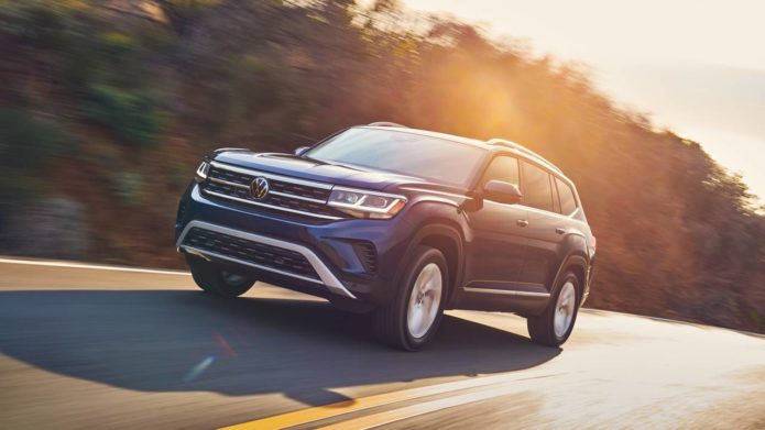 Refreshed 2021 VW Atlas debuts at the Chicago Auto Show