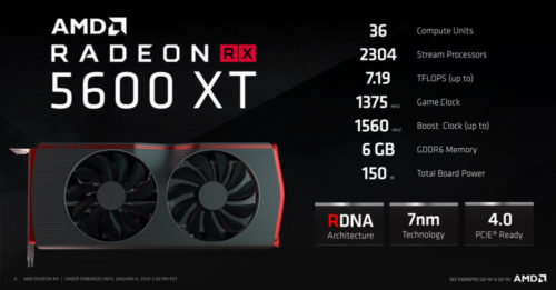 AMD RX 5600 XT debut review: 5700 of 6GB video memory is coming! The skill of Soviet-style knife is seen for the first time