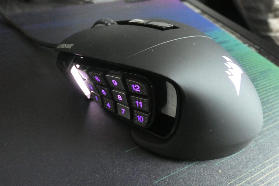 Corsair Scimitar RGB Elite Mouse Review - GearOpen.com