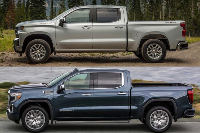 2020 Chevrolet Silverado vs. 2020 GMC Sierra