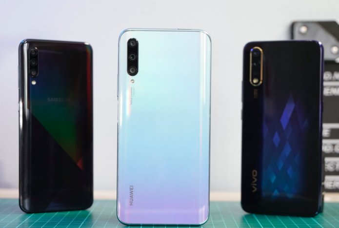 Mid-range shootout: Huawei Y9s VS Samsung A30s VS vivo S1