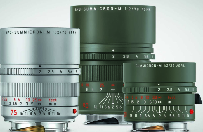 Leica announces three limited-edition Summicron M lenses