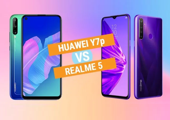 Huawei Y7p vs Realme 5 Specs Comparison