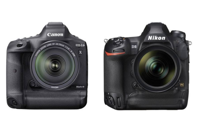 Canon EOS-1D X Mark III vs Nikon D6 Specifications Comparison