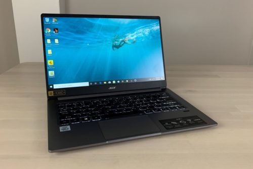 Acer Swift 3 (SF314-57-57BN) review: Thin, light, affordable, and Ice Lake, with Thunderbolt 3 to boot