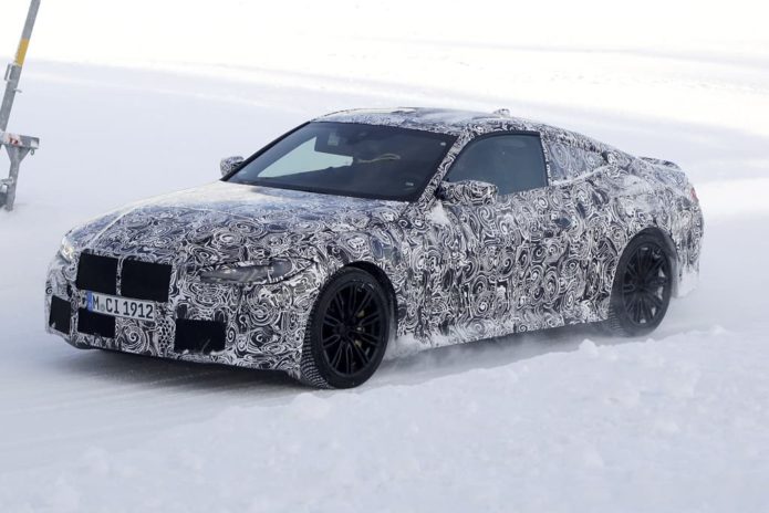 SPY PICS: BMW M4 Coupe goes ‘big mouth’