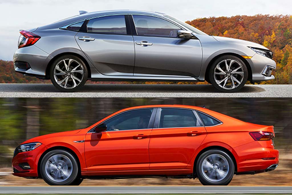 2020 Honda Civic vs. 2020 Volkswagen Jetta