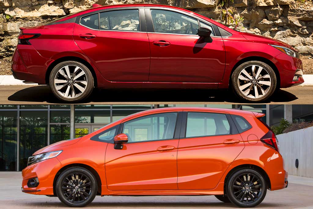2020 Nissan Versa vs. 2020 Honda Fit: Which Is Better?